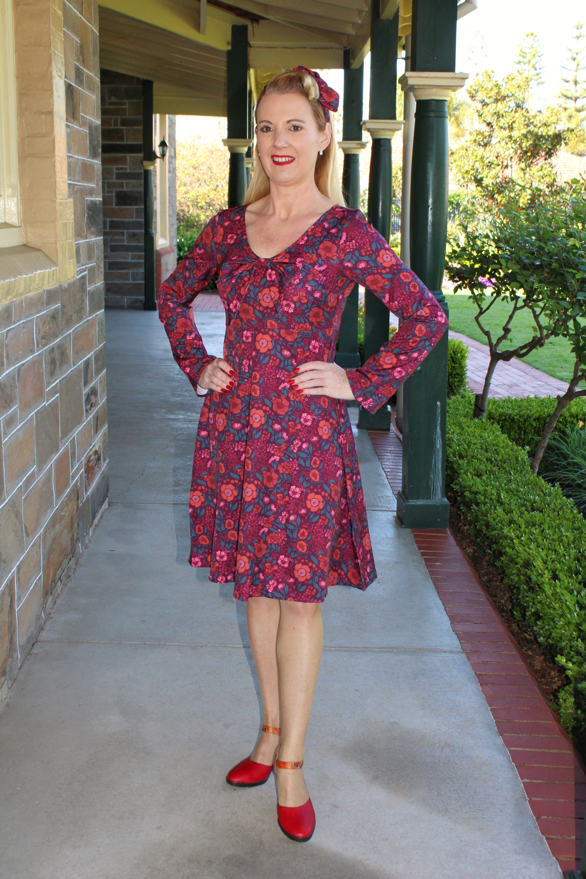 Moxie Shift Dress in Mod Floral