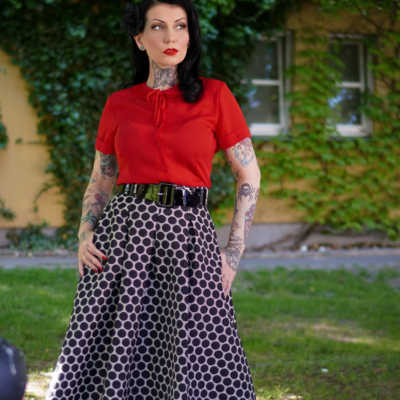 Tabitha Retro Circle Skirt